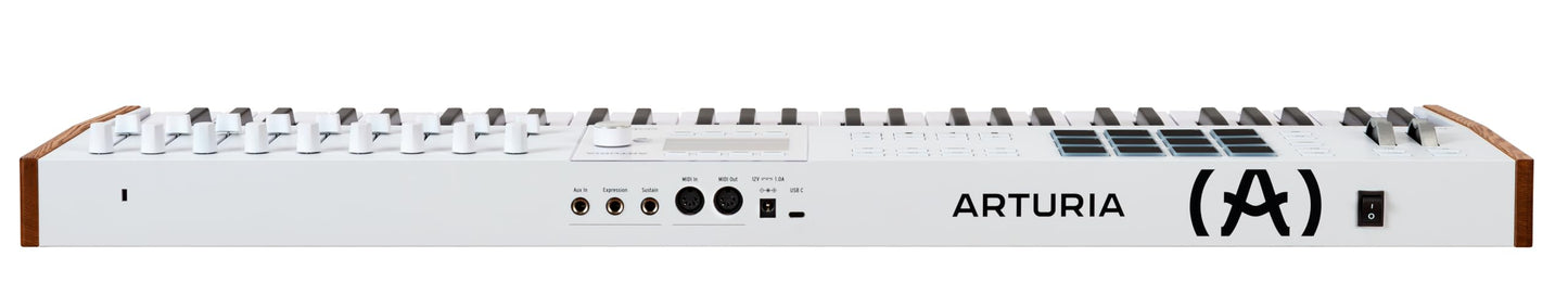Arturia KeyLab 61 mk3, MIDI controller, white, includes software.