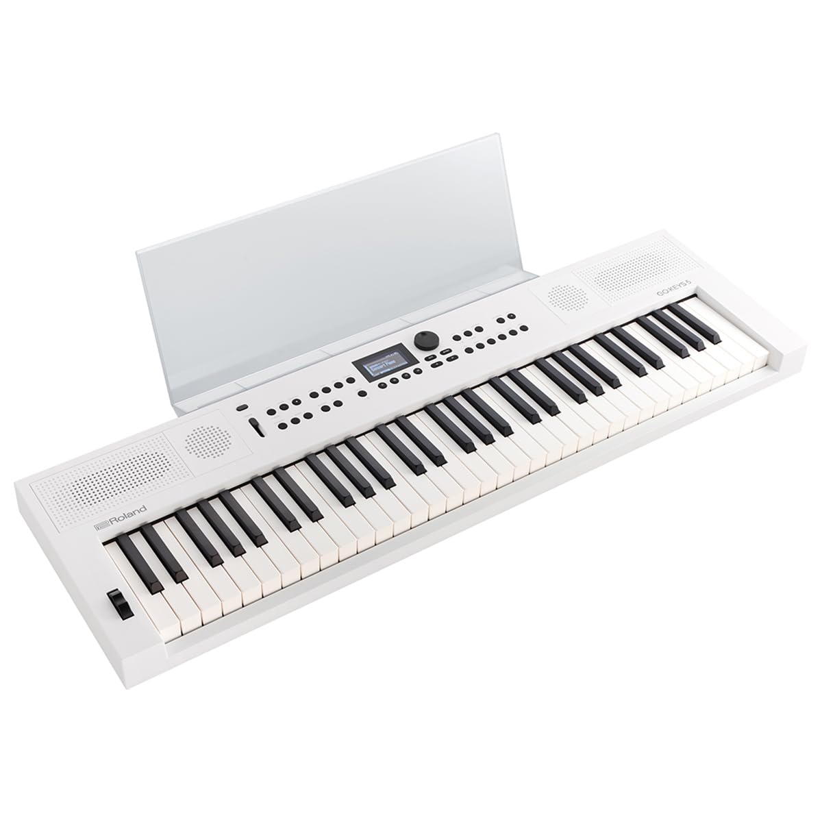 Roland GO:KEYS 5, 61-key music creation keyboard, Bluetooth audio/MIDI, mic input.