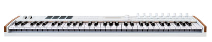Arturia KeyLab 61 mk3, MIDI controller, white, includes software.