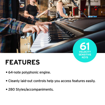 Korg, 61-Key Keyboards & Pianos (EK50)